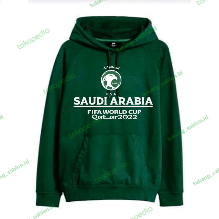 hoodie timnas arab saudi piala dunia fifa world cup qatar 2022