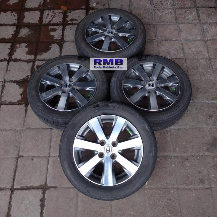 VELG BEKAS MOBIL HONDA FREED RING 15 + BAN HANKOOK MOBILIO VIOS LIMO