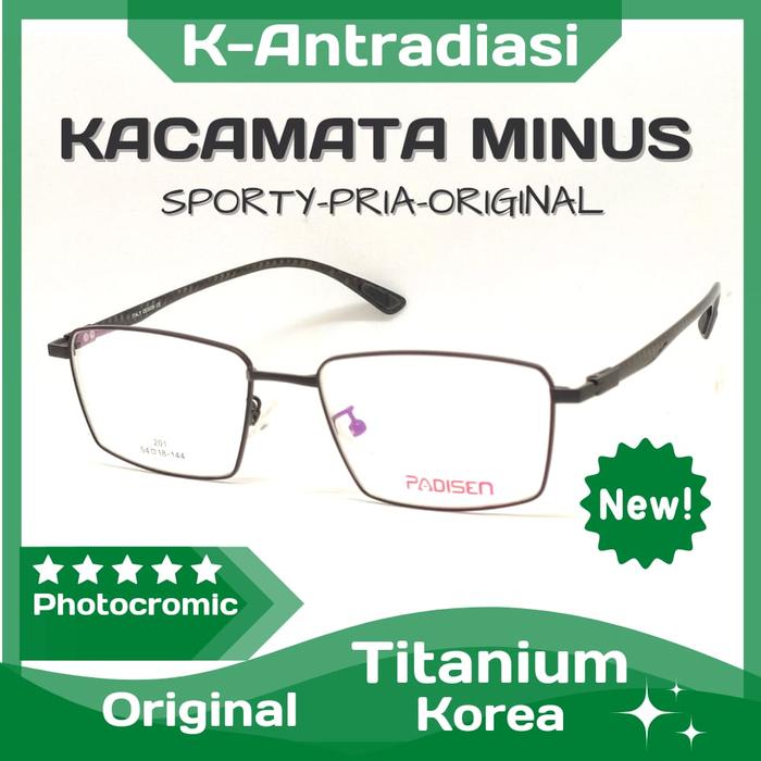 Kacamata Progresif bluecromic one drive plus +150 Lensa