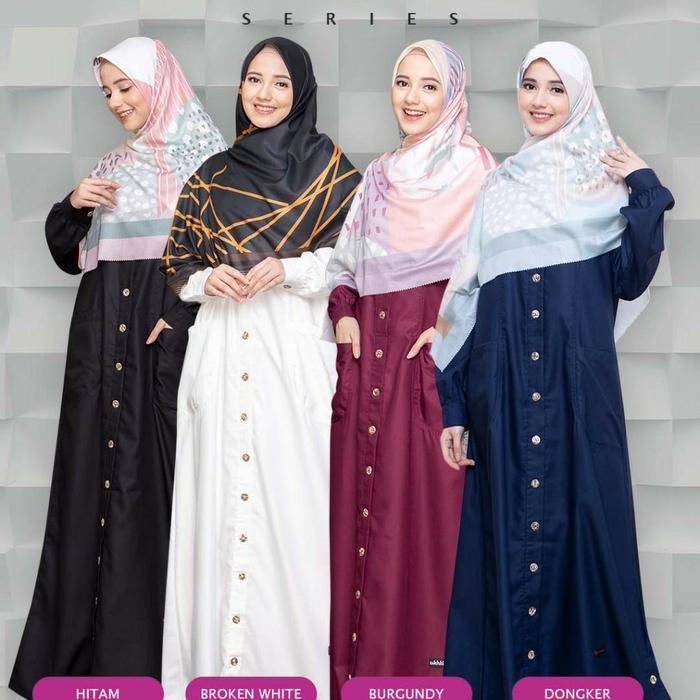 GAMIS UKHTI UMG 07 KATUN TOYOBO GAMIS POLOS PREMIUM BEST SELLER