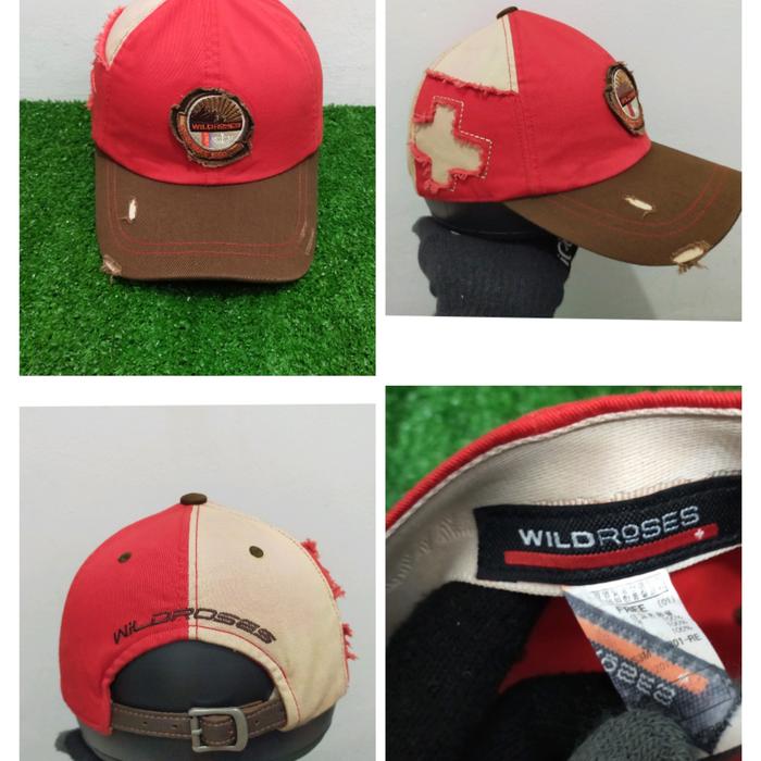 Topi Casual Wild roses