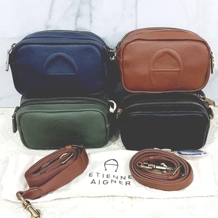 Aigner camera bag AR mini adelaine original navy, army, black & brown