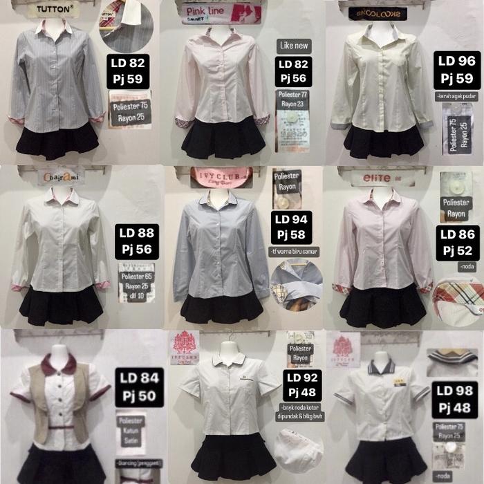 Seragam sekolah Jepang Korea uniform seifuku preloved