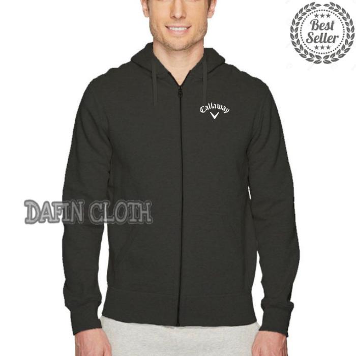 Jaket Hoodie Zipper Pria Otomotif Callaway