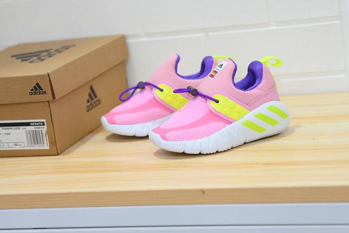 Sepatu Anak Adidas Rapidazen x Lego BNIB Best Quality 26-37 - Pink