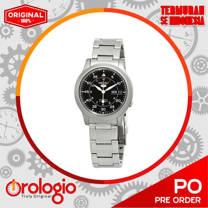 Seiko Series 5 Automatic Black Dial Men's Watch SNK809K1
