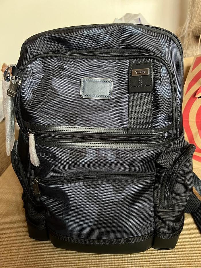 BARU ASLI 100% Original TUMI Parrish BAG PACK WARNA NAVY CAMO UNIK!