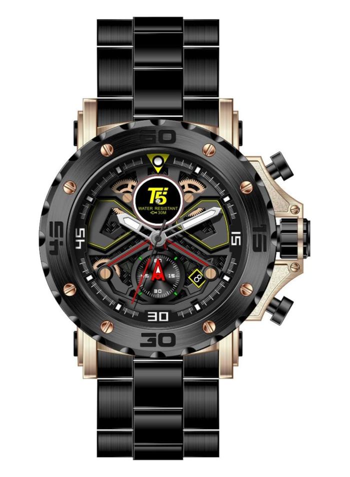 Jam tangan Pria Fashion T5 H3954G Original Tanggal Dan Chrono Aktif