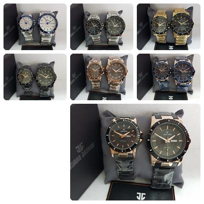 JAM TANGAN COUPLE JONAS JASMIN JJ3112 JJ3112M JJ3112L JJ-3112 ORIGINAL