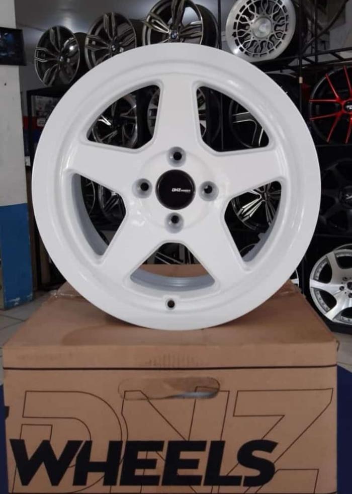 Velg Mobil DNZ Tormenta Racing 15x7 4x100 ET.38 73 White