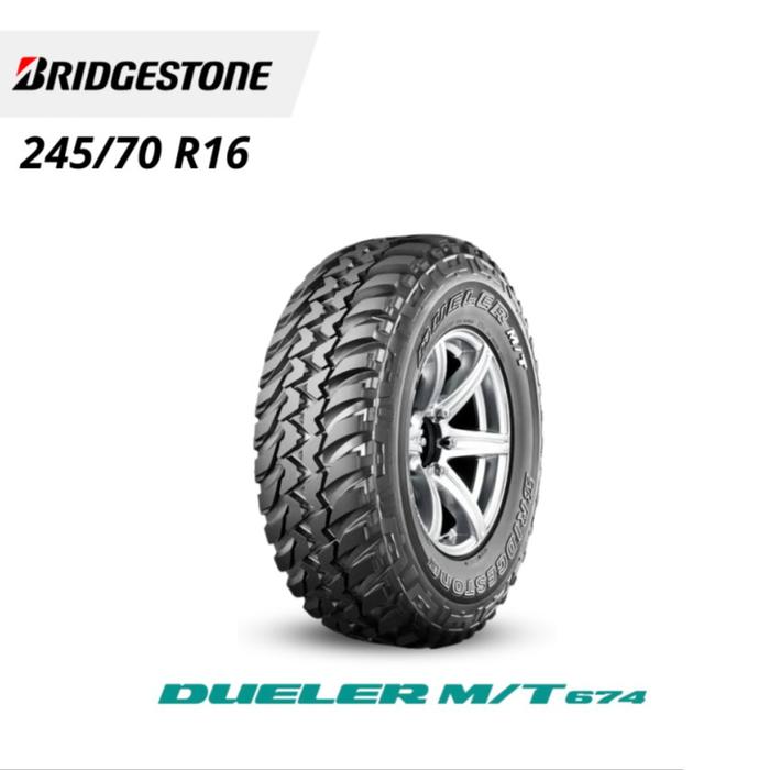Ban Mobil 245 70 R16 Bridgestone Dueler MT 674 Ring 16 Di Spec R Medan