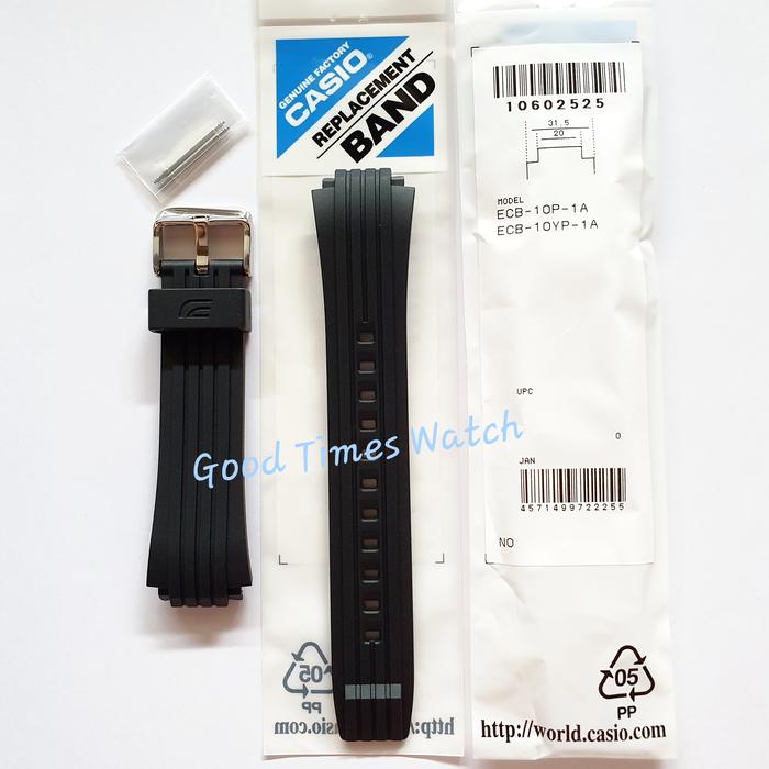 STRAP EDIFICE ECB 10P ECB 10TP ECB 10YP ECB 10 CASIO ORIGINAL