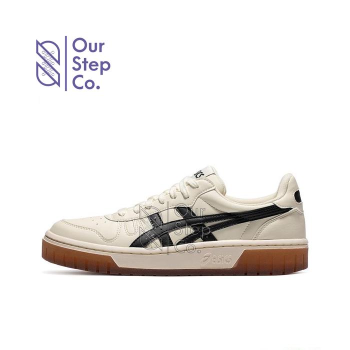 Sepatu Asics Court MZ White Black Original BNIB