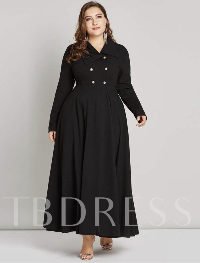Dress Tangan Panjang LD 160