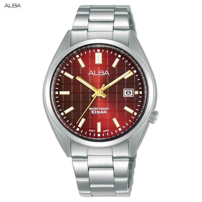 Alba Active AG8M31X1 Jam Tangan Analog Wanita - Silver Red