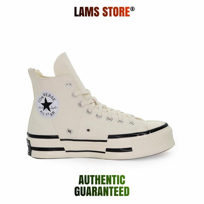 CONVERSE CHUCK 70 PLUS EGRET/BLACK/EGRET