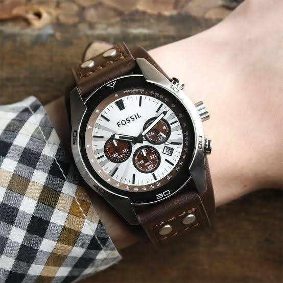 Jam Tangan Pria Fossil Coachman CH2565 Chronograph Original