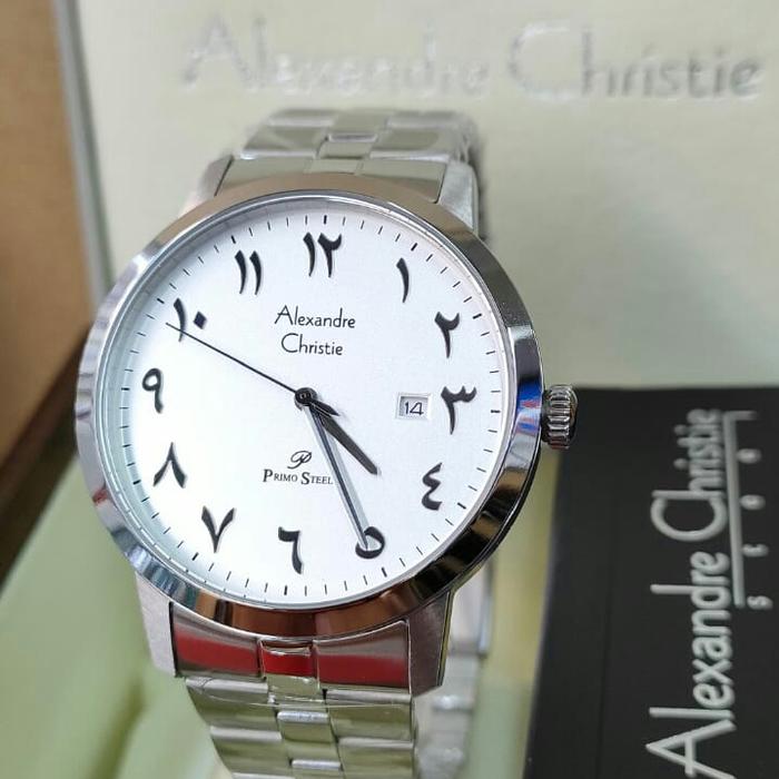 Jam Tangan Analog Pria Alexandre Christie Ac 1024 MD St Stainless