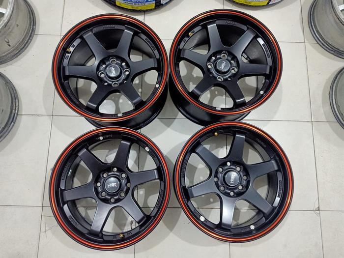 velg mobil bekas hsr tokyo ring 16x7/8,5 et 40/38 pcd 4x100/114