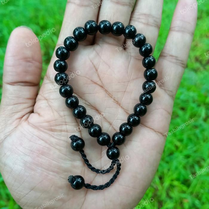gelang batu giok hitam asli gelang giok hitam original gelang astetic