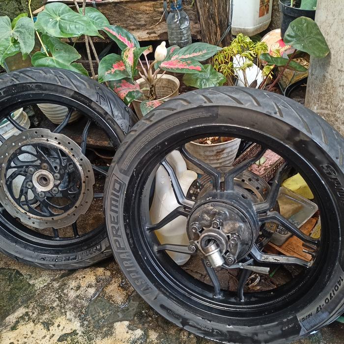 Velg kawasaki bajaj bajai Pulsar 200ns 200 ns pelek cocok custom y y
