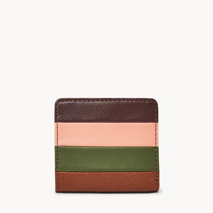 Dompet Fossil Madison Bifold Light Patchwork