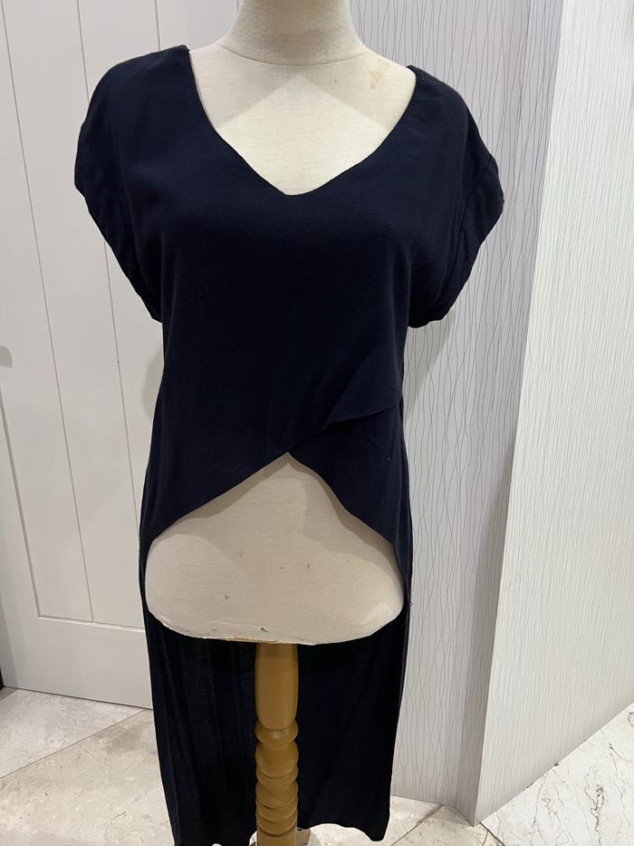 Zara Top blue sz S (New Never beem used)