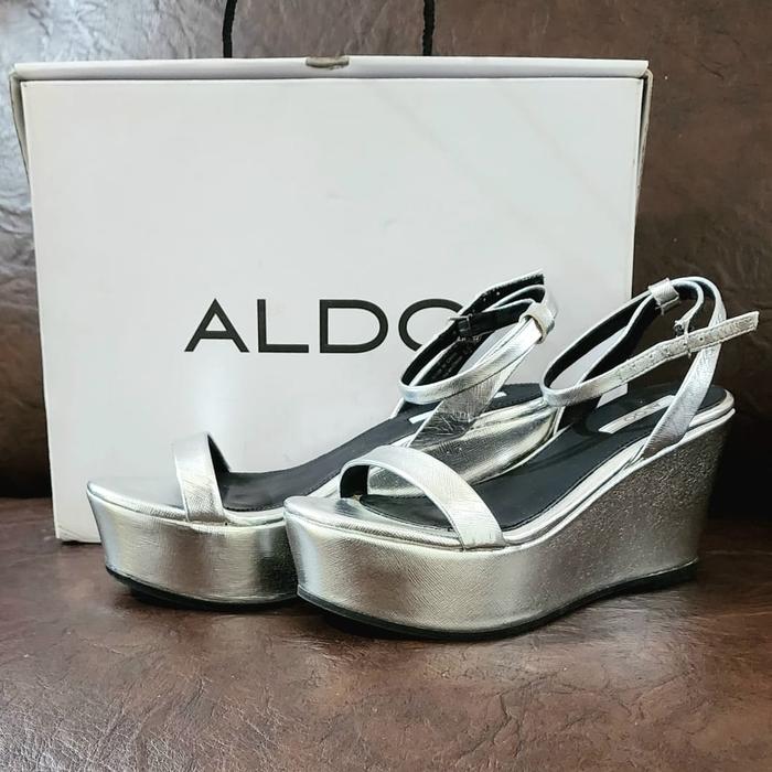 sepatu wedges wanita ALDO (Preloved)