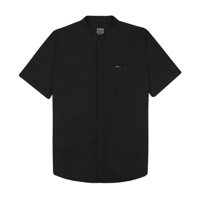 Rown division Shirt Black - Rown Division Shirt Fustan Black