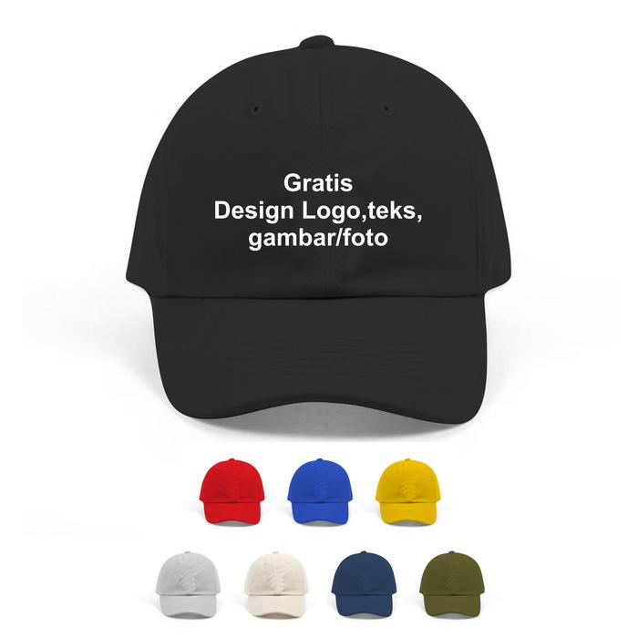 topi custom logo sendiri