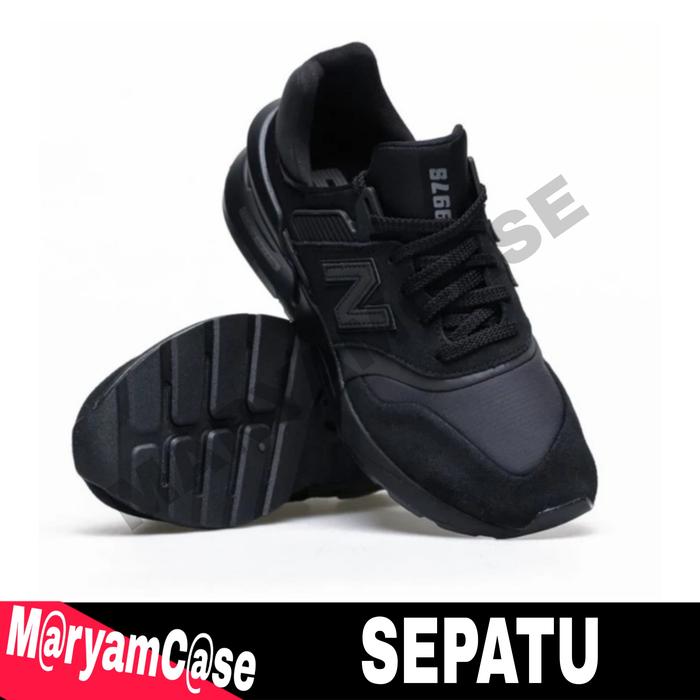 SEPATU BALANCE ENCAP REVEAL 997S FULL BLACK SNEAKERS CASUAL PRIA NEW