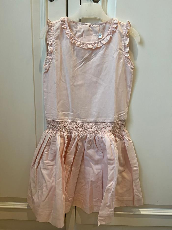 Smocked dress Baby pink 5years Brand new