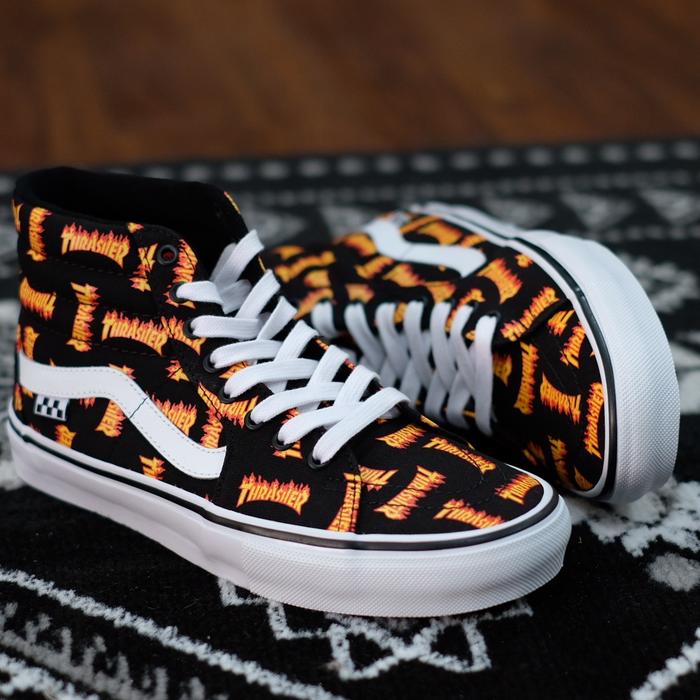 Vans Sk8-Hi Pro Skate x Thrasher