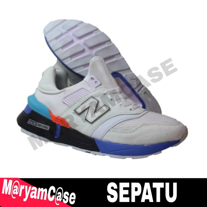 SEPATU BALANCE ENCAP REVEAL 997S WHITE SKY BLUE SNEAKERS PRIA NEW