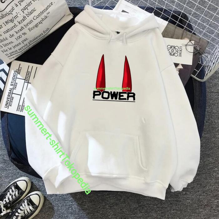 HODIE JUMPER ANIME POWER CHAINSAW MAN BANDO POWER CHAINSAW MAN HODIE