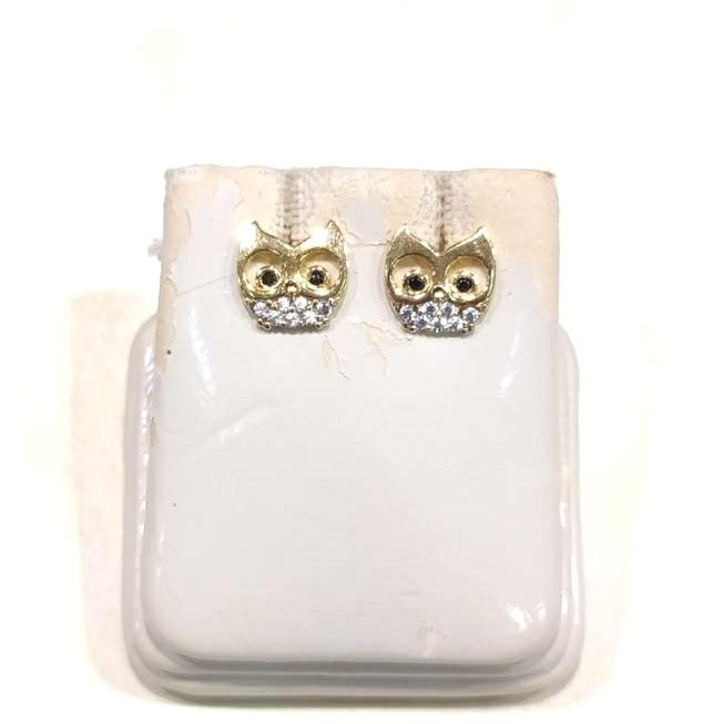 Anting Tusuk Owl Emas Kuning 700