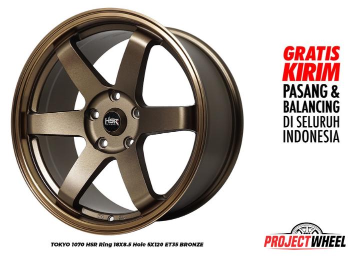 velg racing mobil gaya jdm tokyo hsr wheel ring 18 bmw serie 3