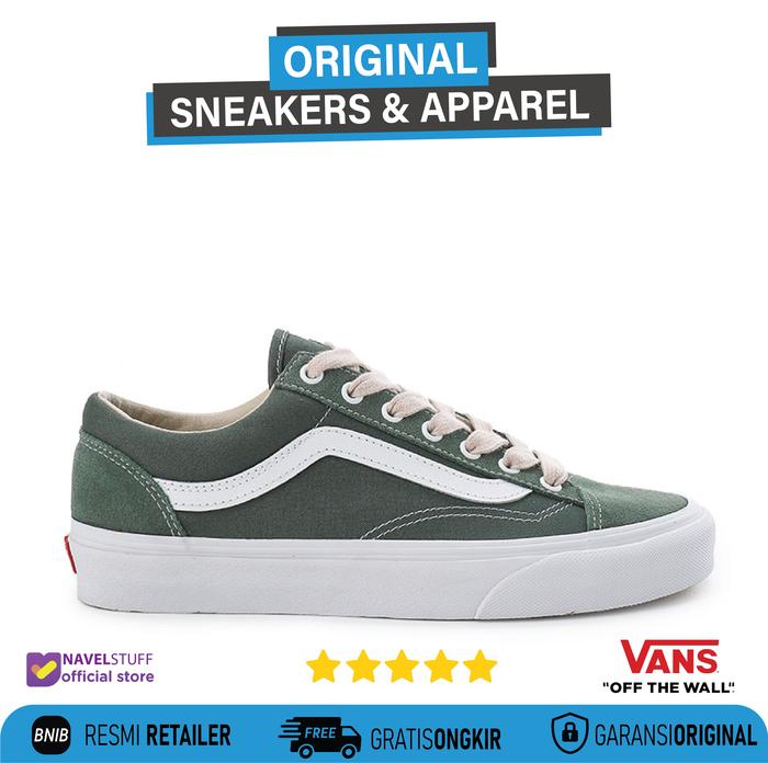 VANS Old Skool Style 36 Duck Green Original Resmi BNIB (PT.Navya)