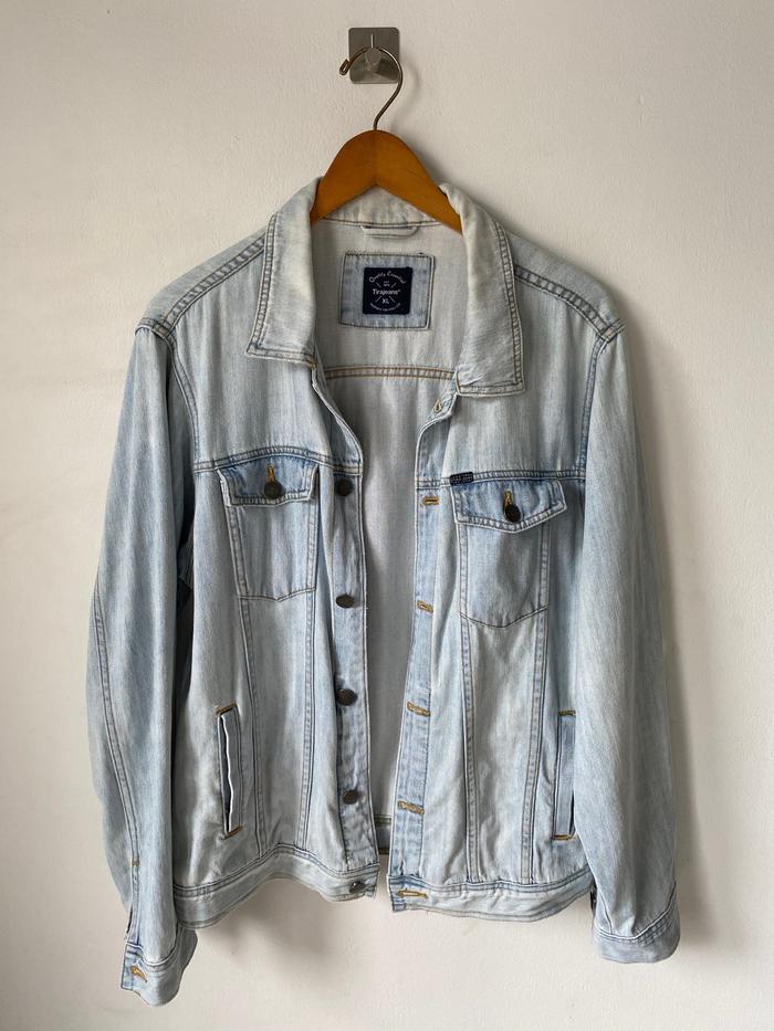 JAKET JEANS TIRA JEANS SIZE XL SECOND BEKAS PRELOVE