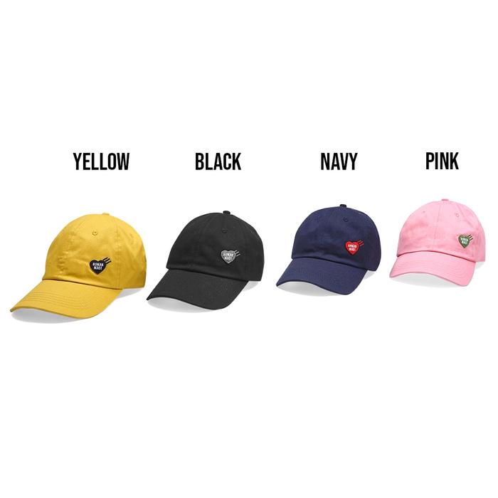 TOPI HUMAN MADE HEART LOGO CAP