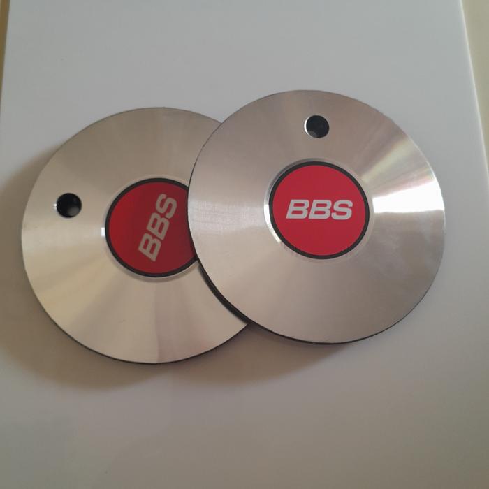 tutup dop roda velg racing motif BBS 15cm