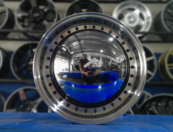 HSR R15 Mirror Pelek Mobil Clasic H8 Avanza,Xenia,Freed - New Tip