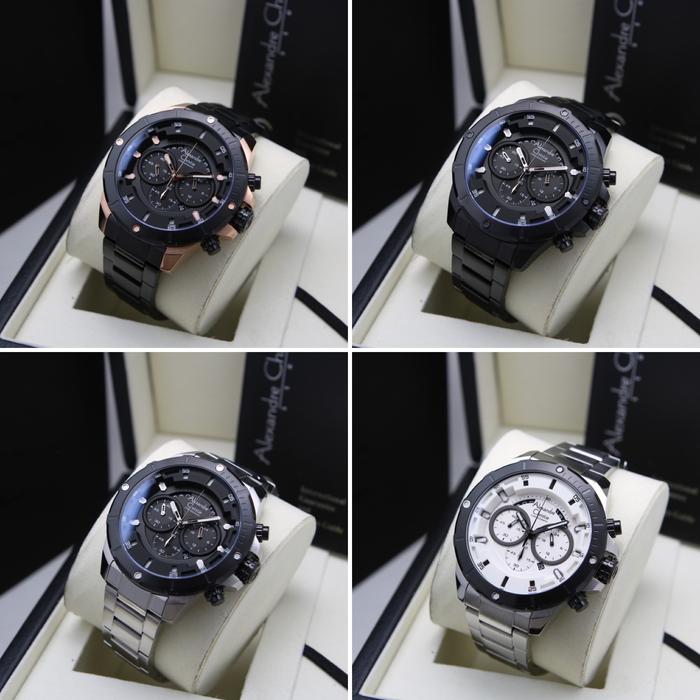 [ ORIGINAL ] Jam Tangan Pria Alexandre Christie 6529 AC 6529 MC