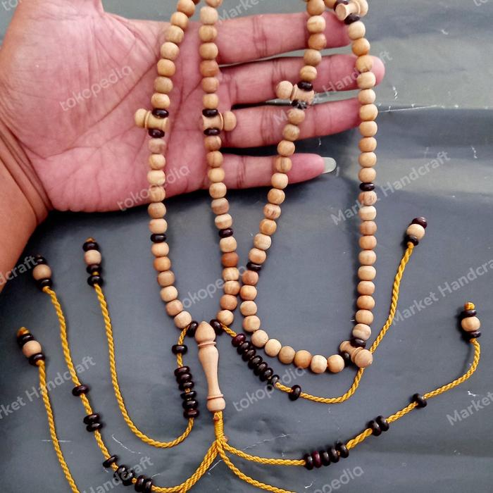 tasbih tijani cendana wangi tasbih kayu cendana asli tasbih kayu