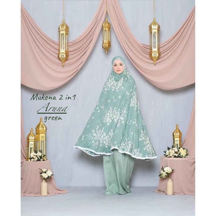 mukena elsa rayon fullprint dewasa
