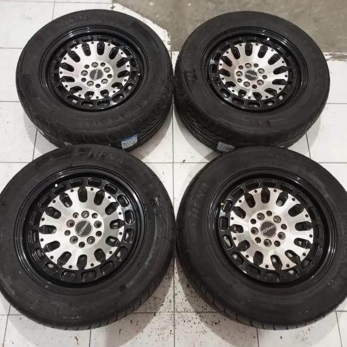 Velg Mobil Bekas Ring 16 MYTH07 HSR R16X7 Baut 5 BAN 225 55 R16