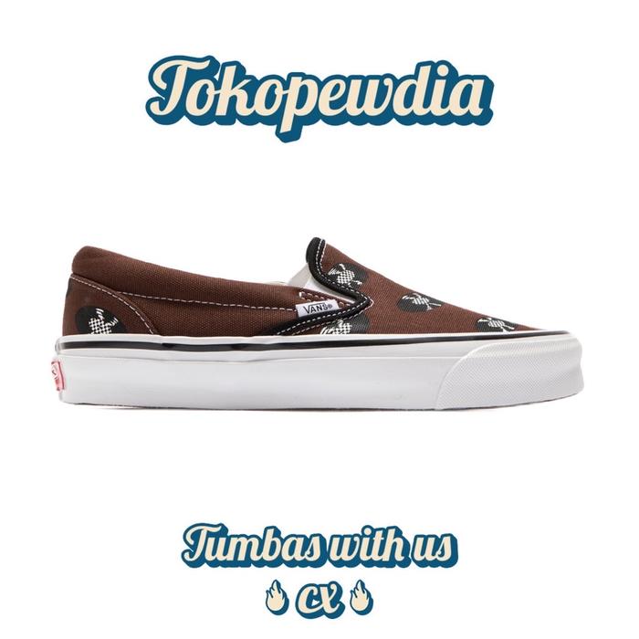 Vans Vault Wacko Maria OG Slip On LX Brown