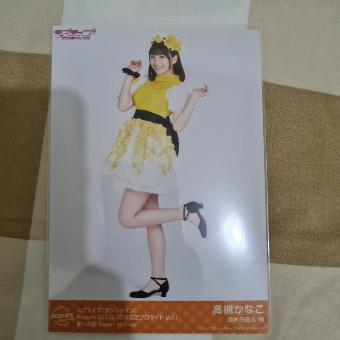 aqours club vol.1 bromide Takatsuki Kanako Kinchan