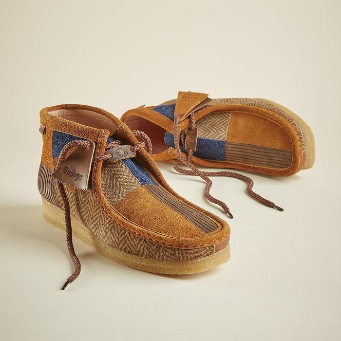 Bodega x Clarks Wallabee 2.0 "Heritage Patchwork"