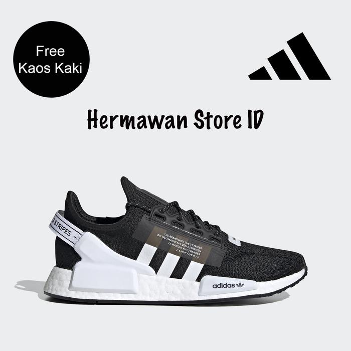 NMD R1 V2 Black White